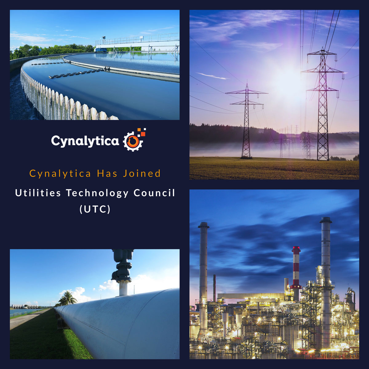 Cynalytica has joined Utilities Technology Council